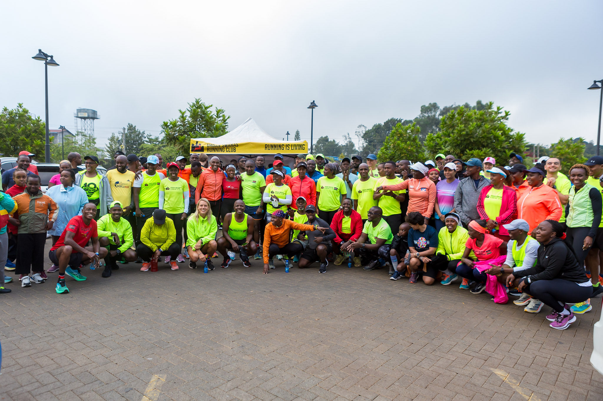 Urban Swaras running group in action
